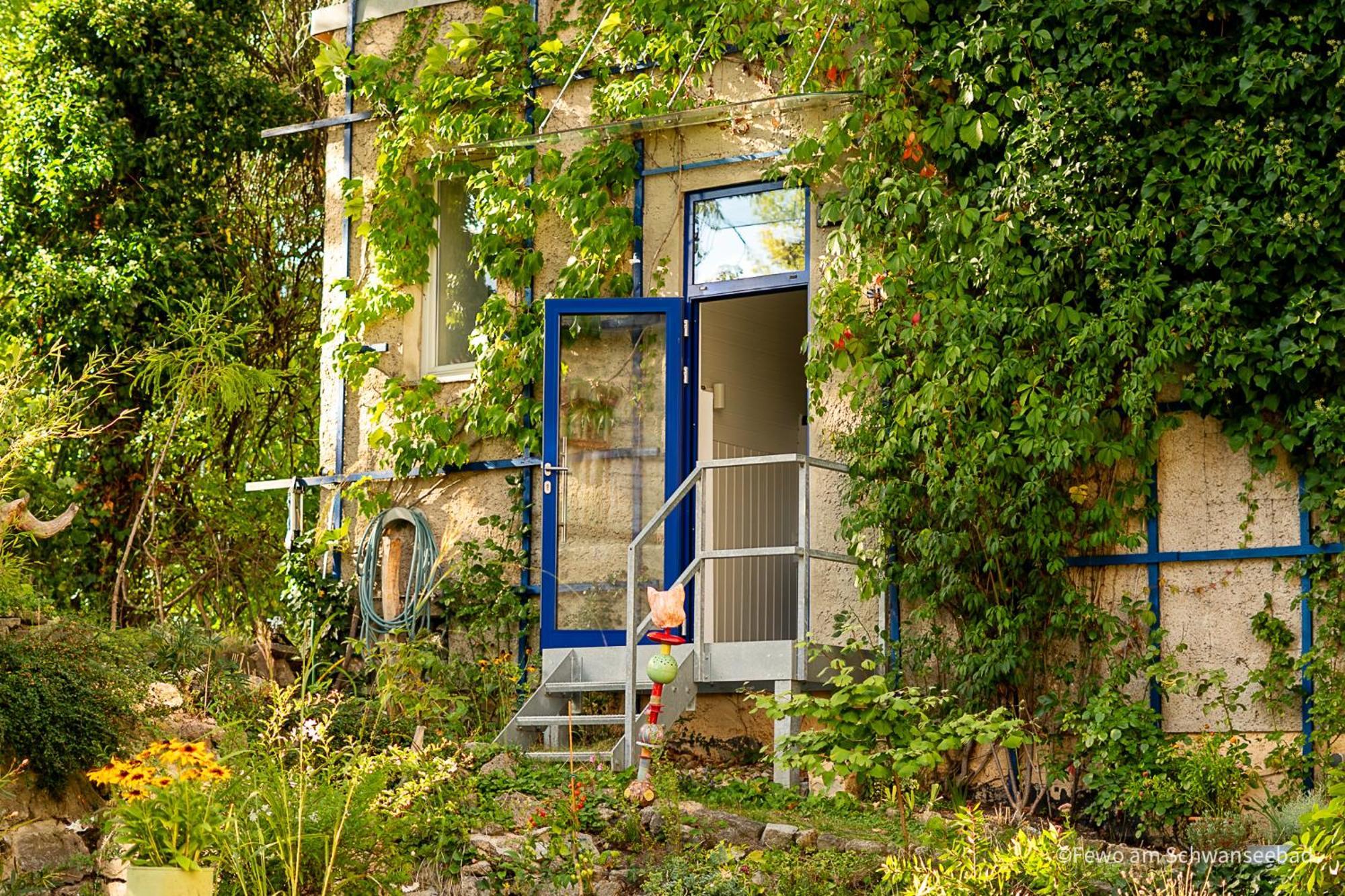 Fewo Am Schwanseebad Mit Garten - Ruhig, Familienfreundlich Und Zentrumsnah Weimar  Luaran gambar